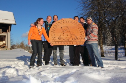 Zimski izhod obeh tropov za Kočevski rog