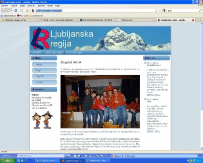 Ljubljanska regija v polnem teku