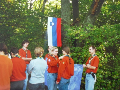 Zaključek skavtskega leta in obljube novih...