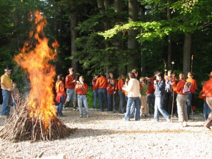 Veliko novih škofljiških skavtinj in skavtov
