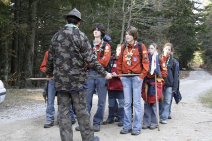 Urjenje oglednikov in oglednic v utrdbi Kadir