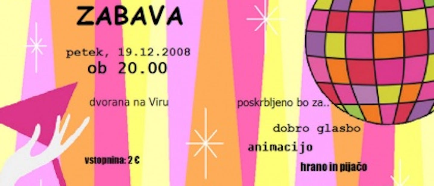 Prednovoletna zabava!