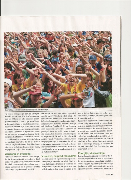 Naš Jamboree odmeva tudi širše