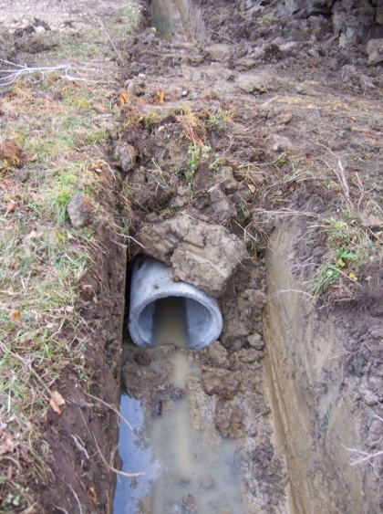 Drenaža skavtskega fevda v Komendi