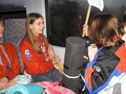 Krstni izhod čete Sežana 1