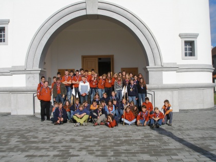 Jesenovanje čete in klana stega Mozirje 1