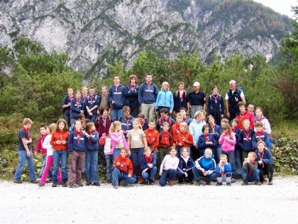 Prvi pravi skavtski planinski izlet