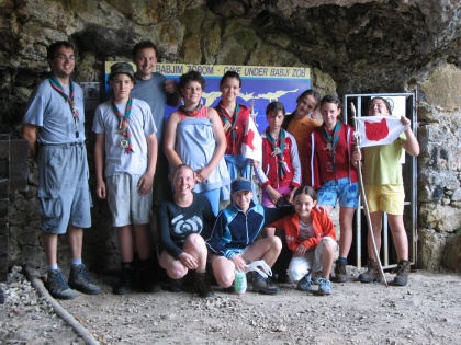 Tržiška četa taborila pod Babjim zobom