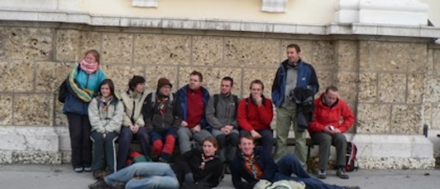 A greš na Brezje peš 2007
