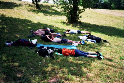 Jasna pot - Kunšten klan na potovalnem taboru