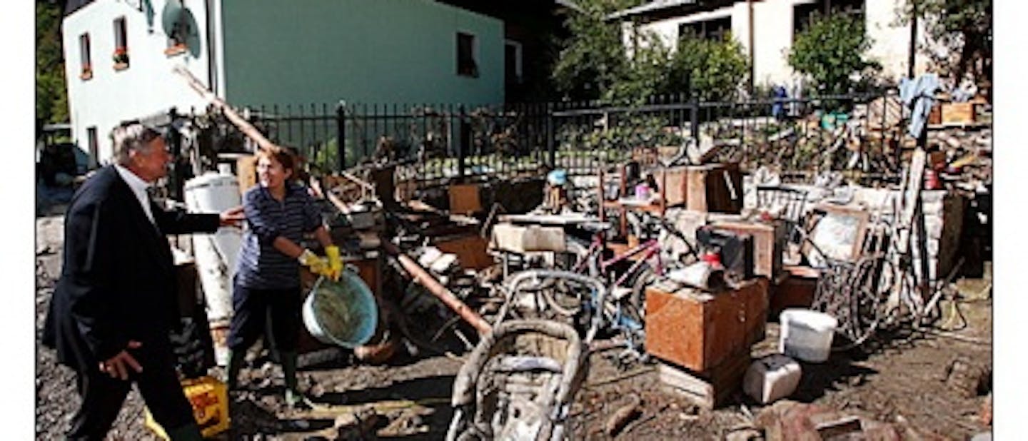 Materialna pomoč prizadetim v neurjih