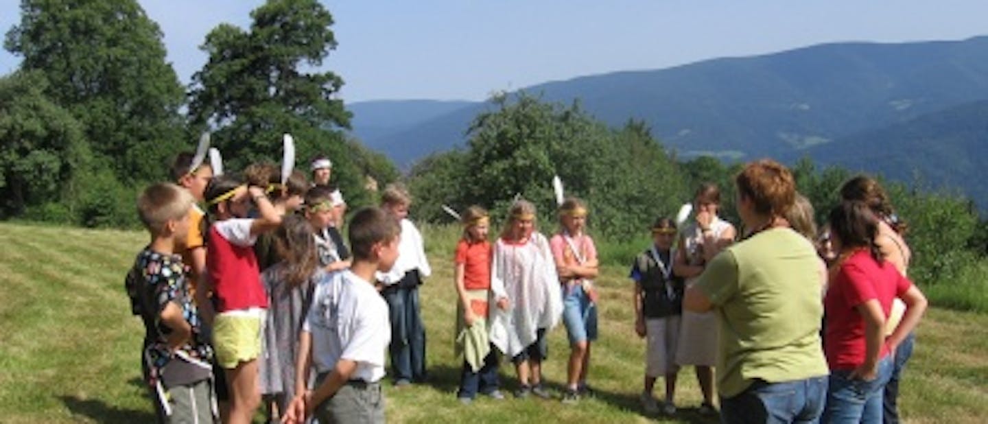 Konjiško krdelo med Indijanci