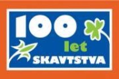 100 let skavtskih obljub, taborov, bratstva, miru,...