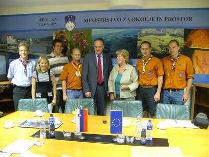 Srečanje z ministrom za okolje in prostor