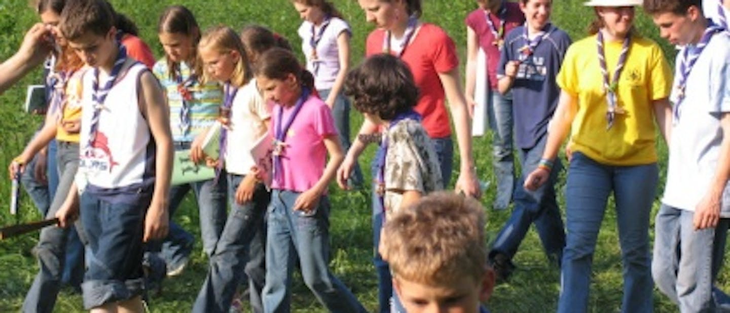 Ostrorogi jelen zaključil skavtsko leto