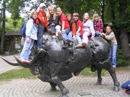 Krdelo hitrih tačk v živalskem vrtu