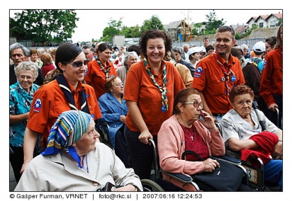 Srečanje bolnikov in invalidov na Brezjah