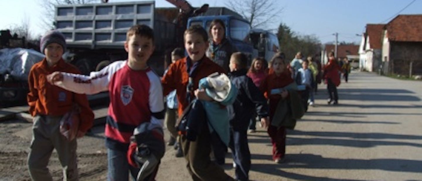 Očistili smo otroška igrišča