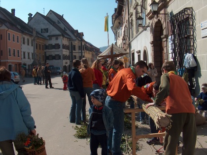 Izdelali smo butaro velikanko
