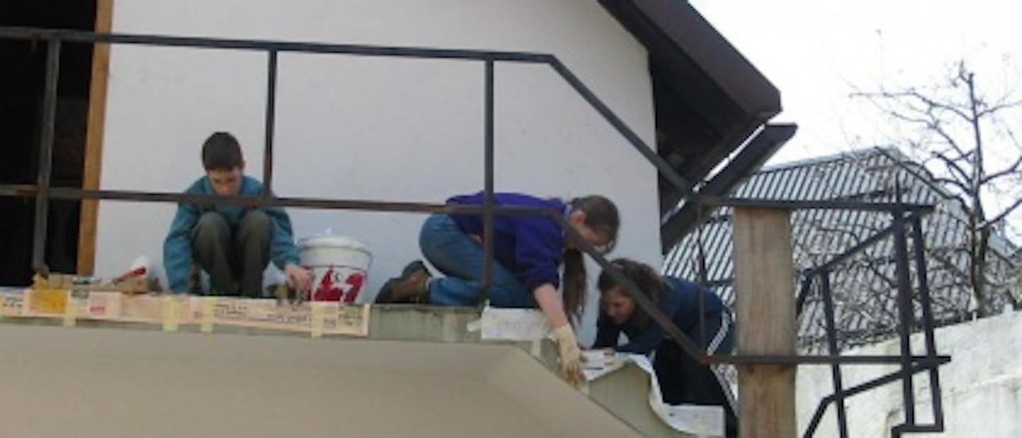 Spreminjali smo podobo naše skavtske sobe