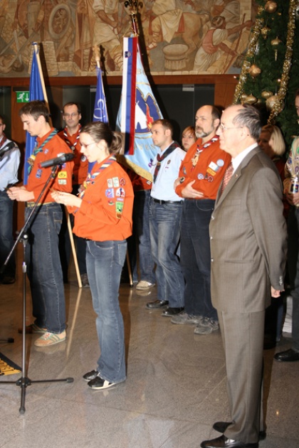 Fotografije s sprejema LMB v državnem zboru