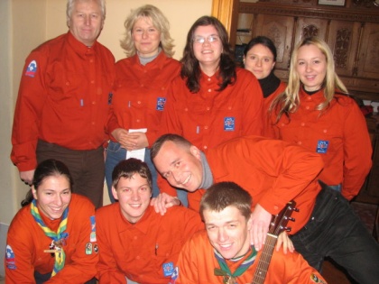 Prve obljube nove skavtske skupine Prebold -...