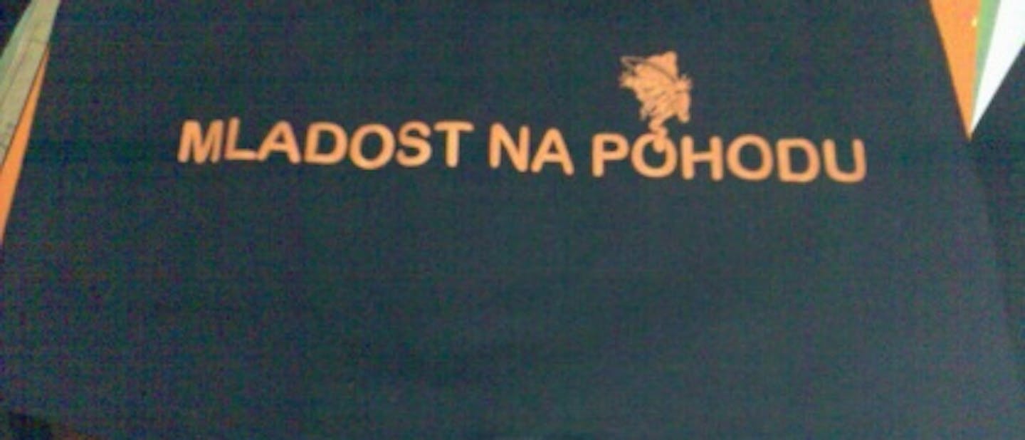 V skavtsko pisarno v spodnjicah
