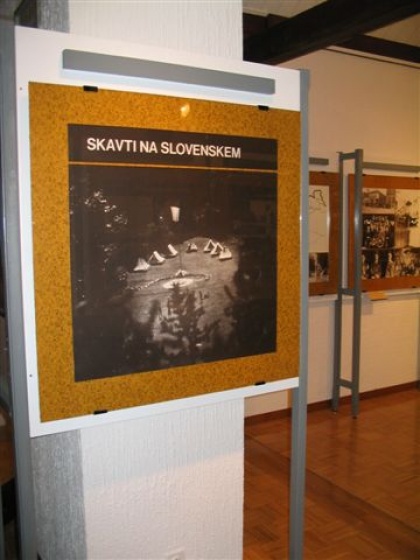 Razstava Skavti in gozdovniki na Slovenskem