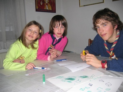 Prvi volčji večer - Bi-Pi in volčiči