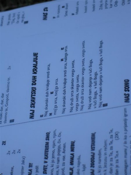 Glasovanje za najboljšo pesem in vabilo na...