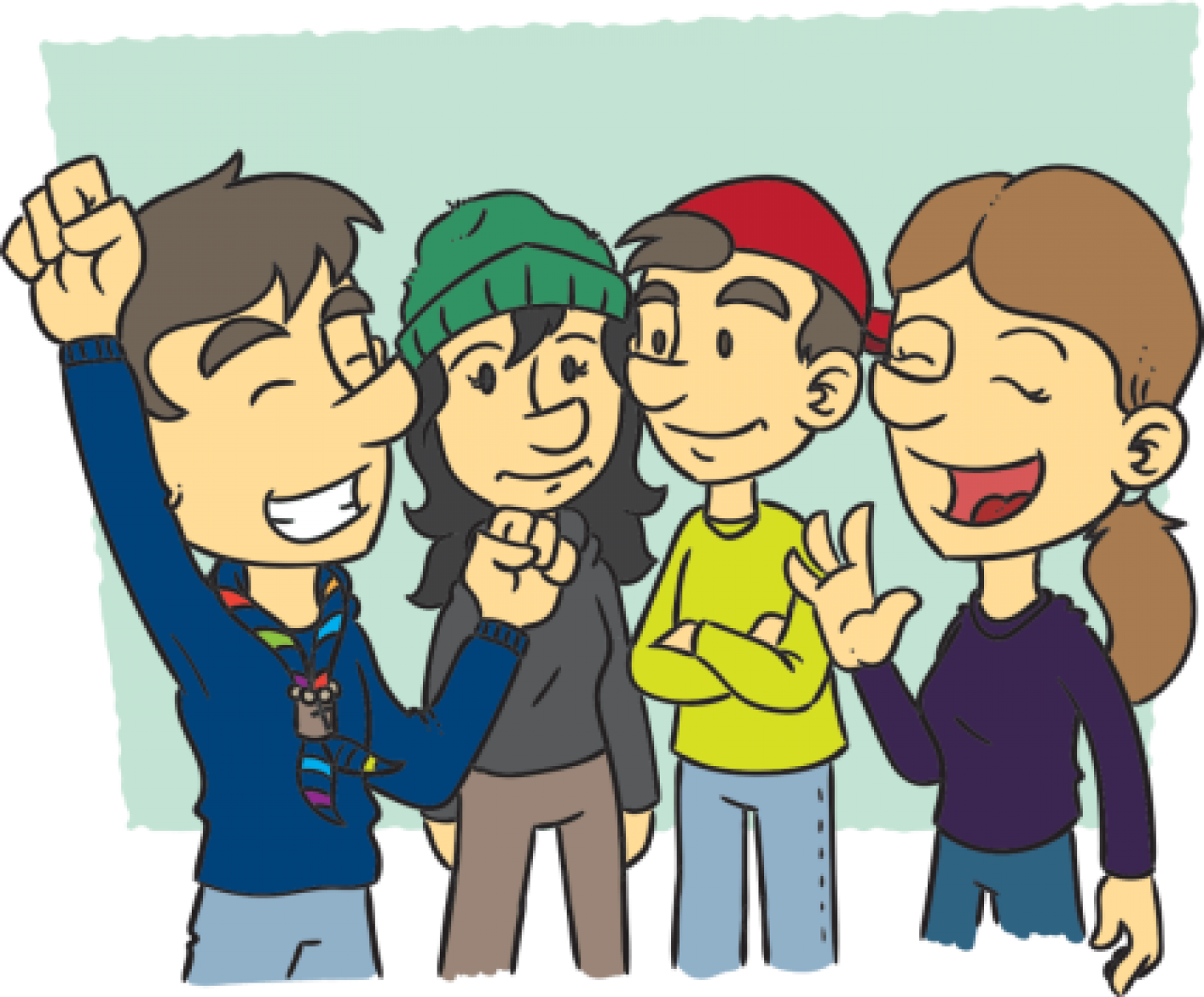 Skavt, kako si?, mladostniki.