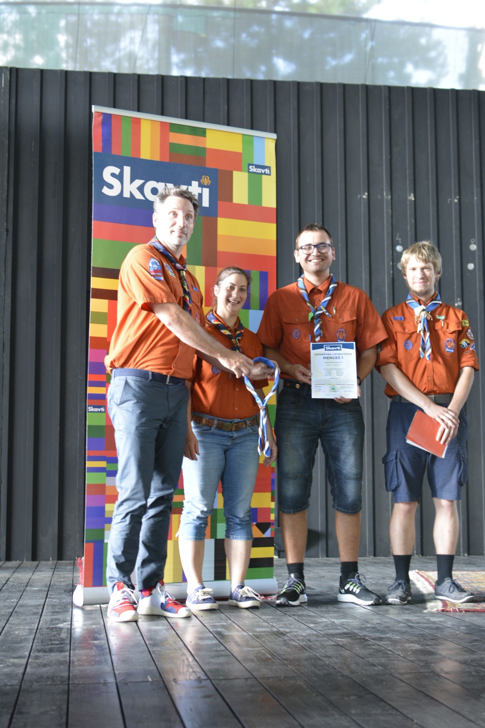 Mengeš 1, podpisana ustanovna listina