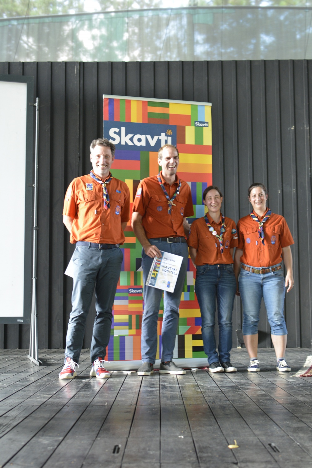 Nejc Kurbus, imenovanje Skavtski voditelj