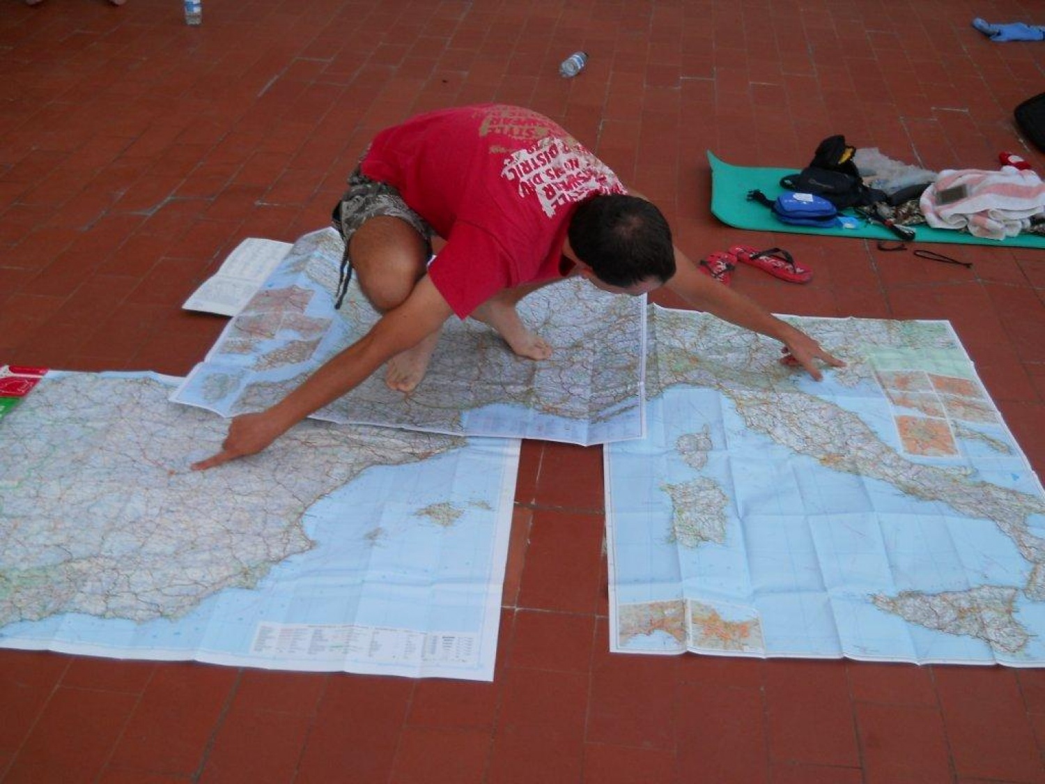 Ob koncu pogledati na prevoženo pot ... Nepozabno :)