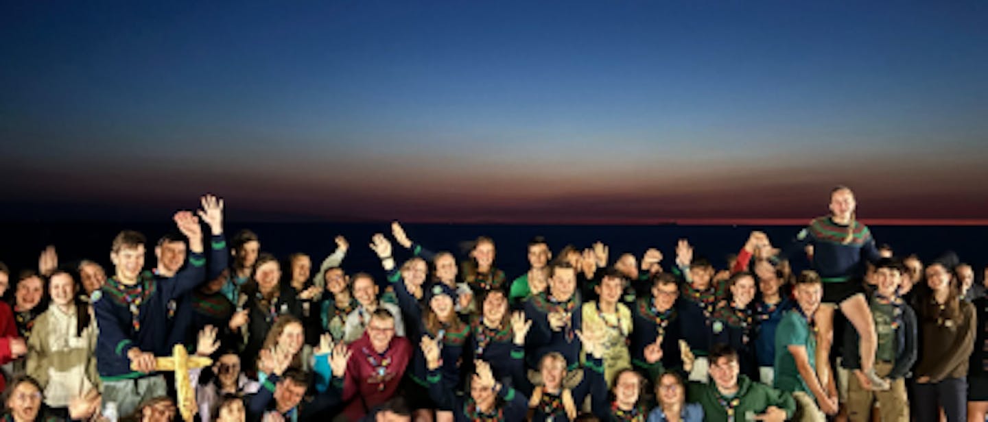 Velika skavtska odprava na evropskem srečanju Roverway na Norveškem