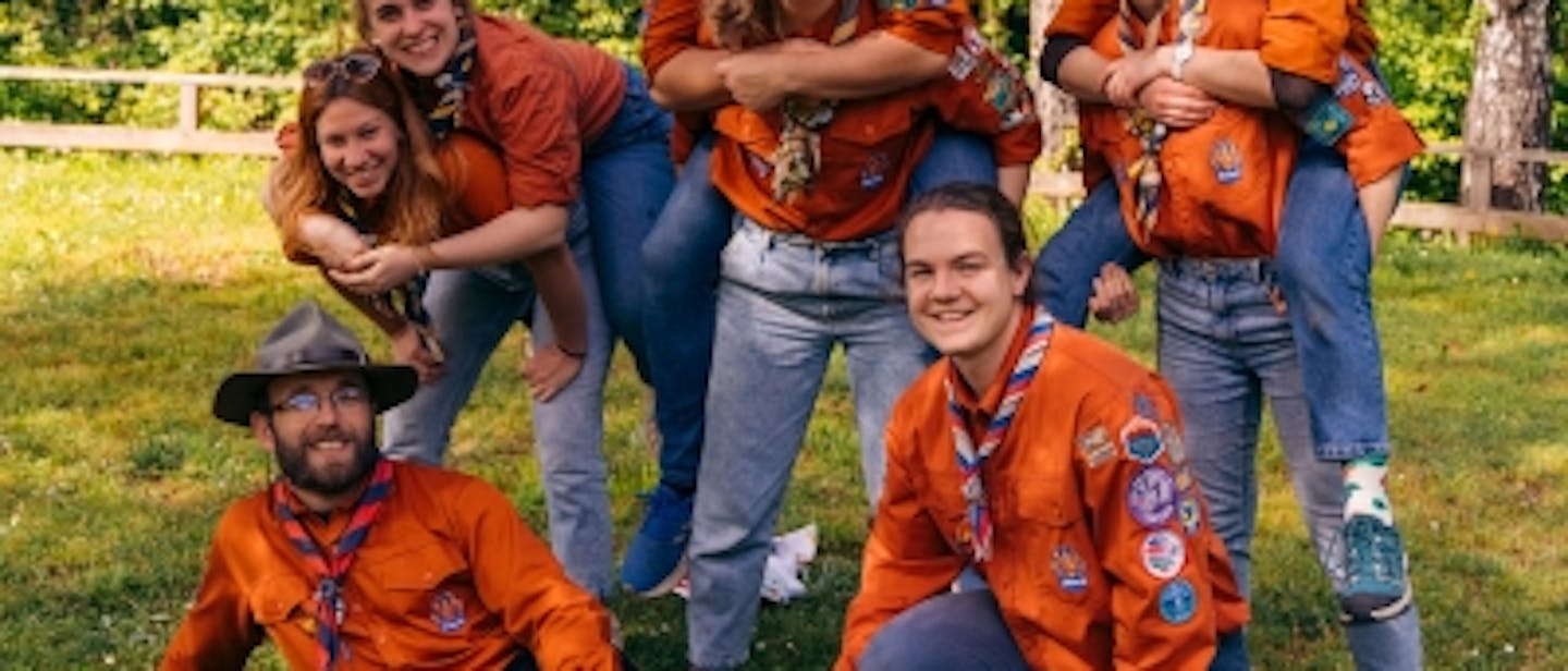 Skavti izpeljali dobrodelni tabor