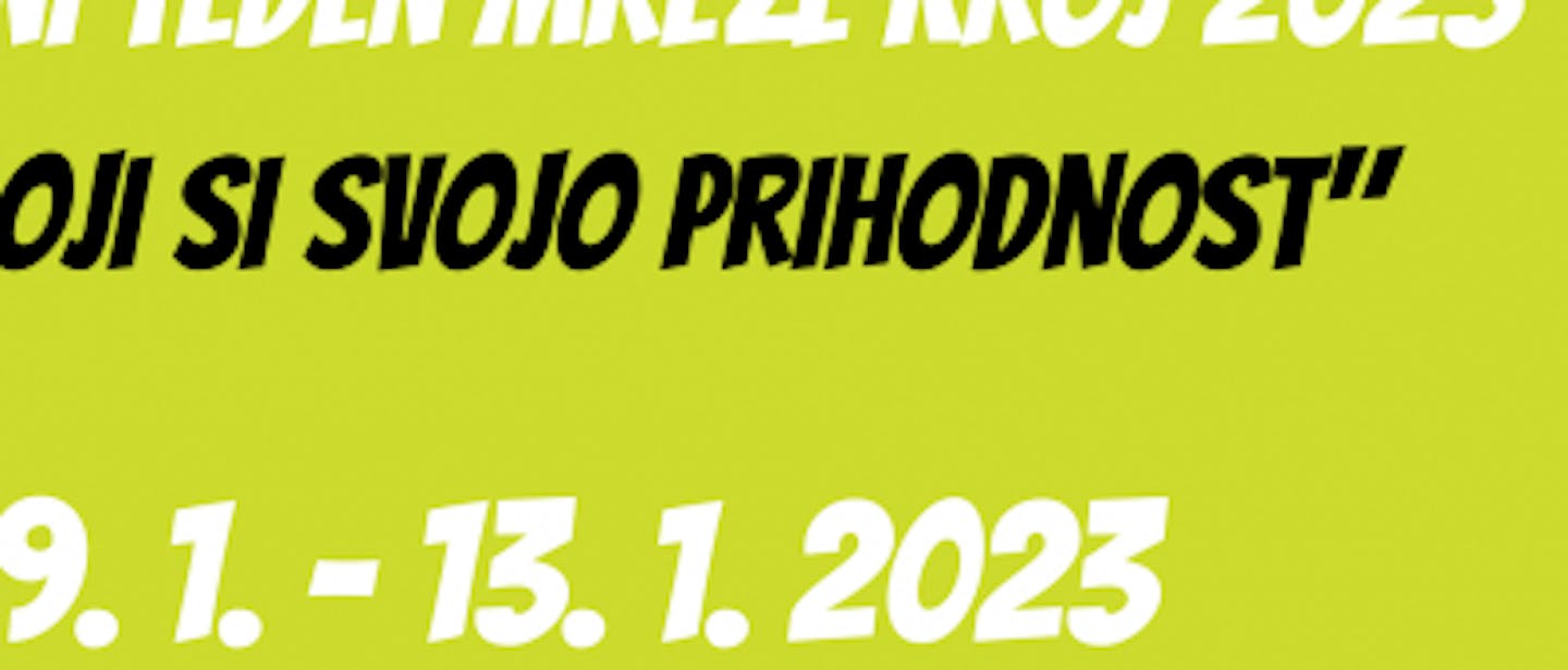 UKROJI SI SVOJO PRIHODNOST