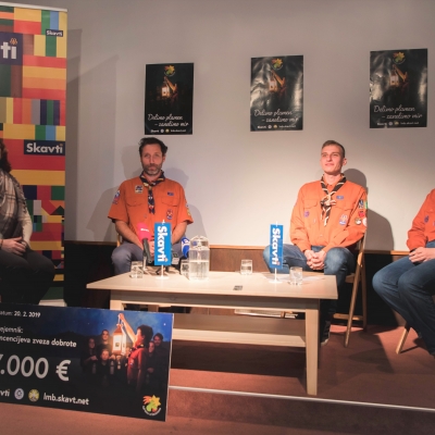 SKAVTI PODARILI 7.000 EVROV VINCENCIJEVI ZVEZI DOBROTE