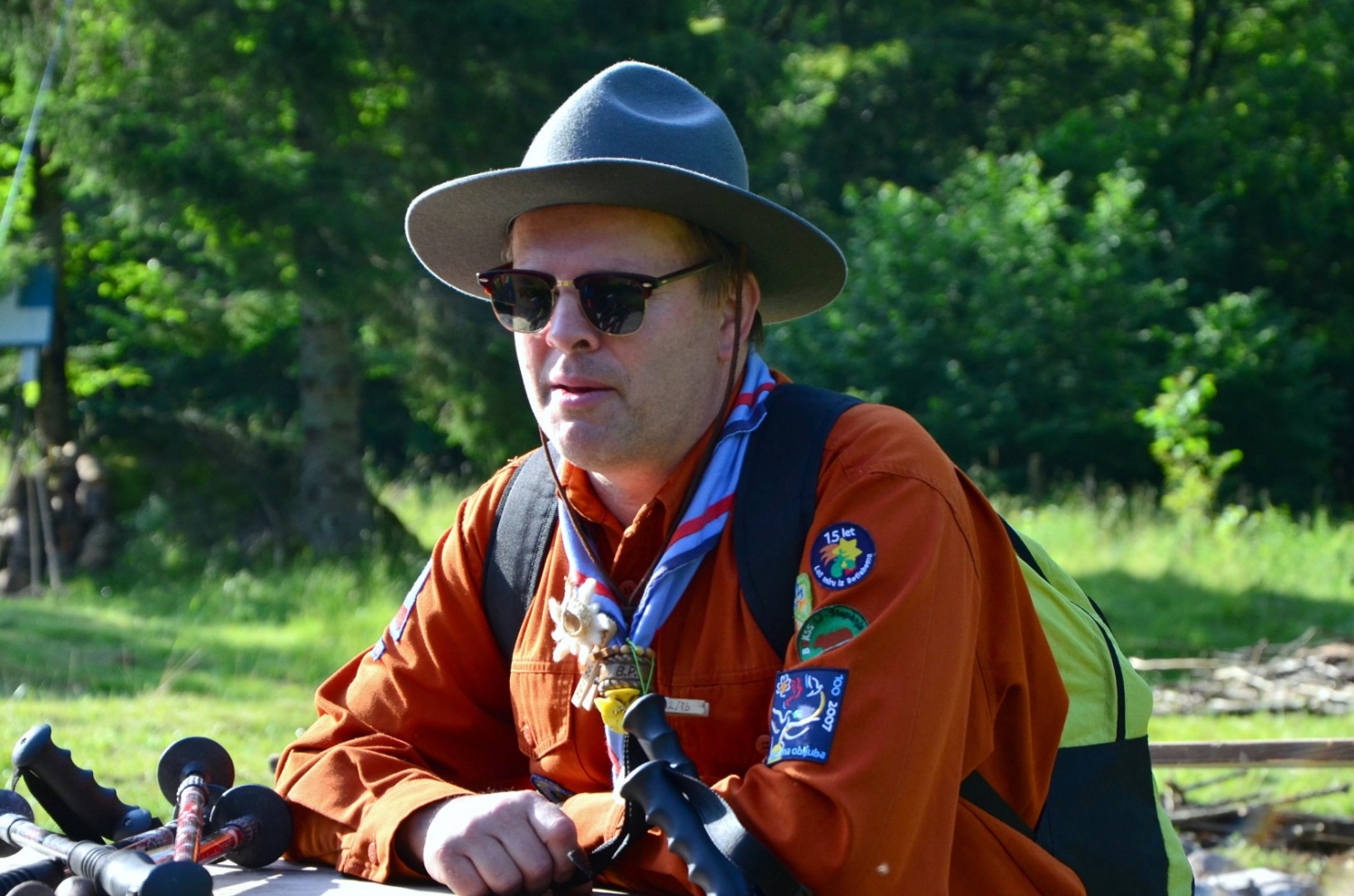 Ivan opremljen za pohod