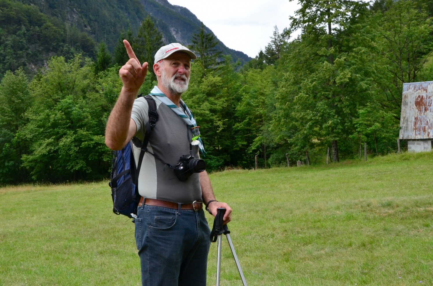 Žarko Mlekuž, duša in voditelj bratovščine Buških gamsov