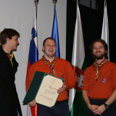 Ljubljanskim skavtom priznanje MOL