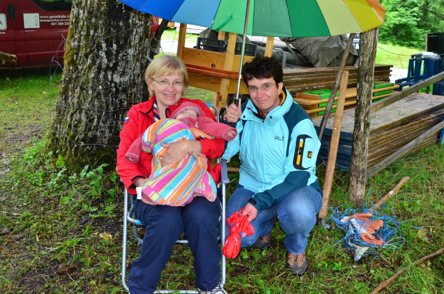 Varuhinji najmanjše udeleženke osemmesečne Jasne