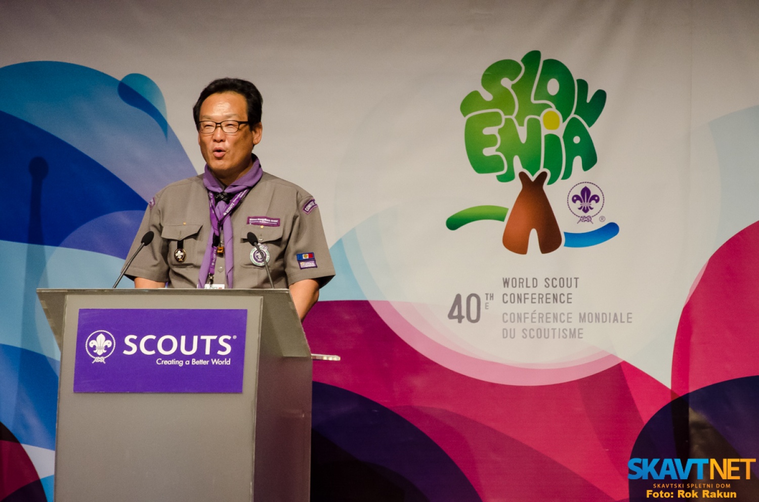 Otvoritvena slovesnost 40. Svetovne skavtske konference