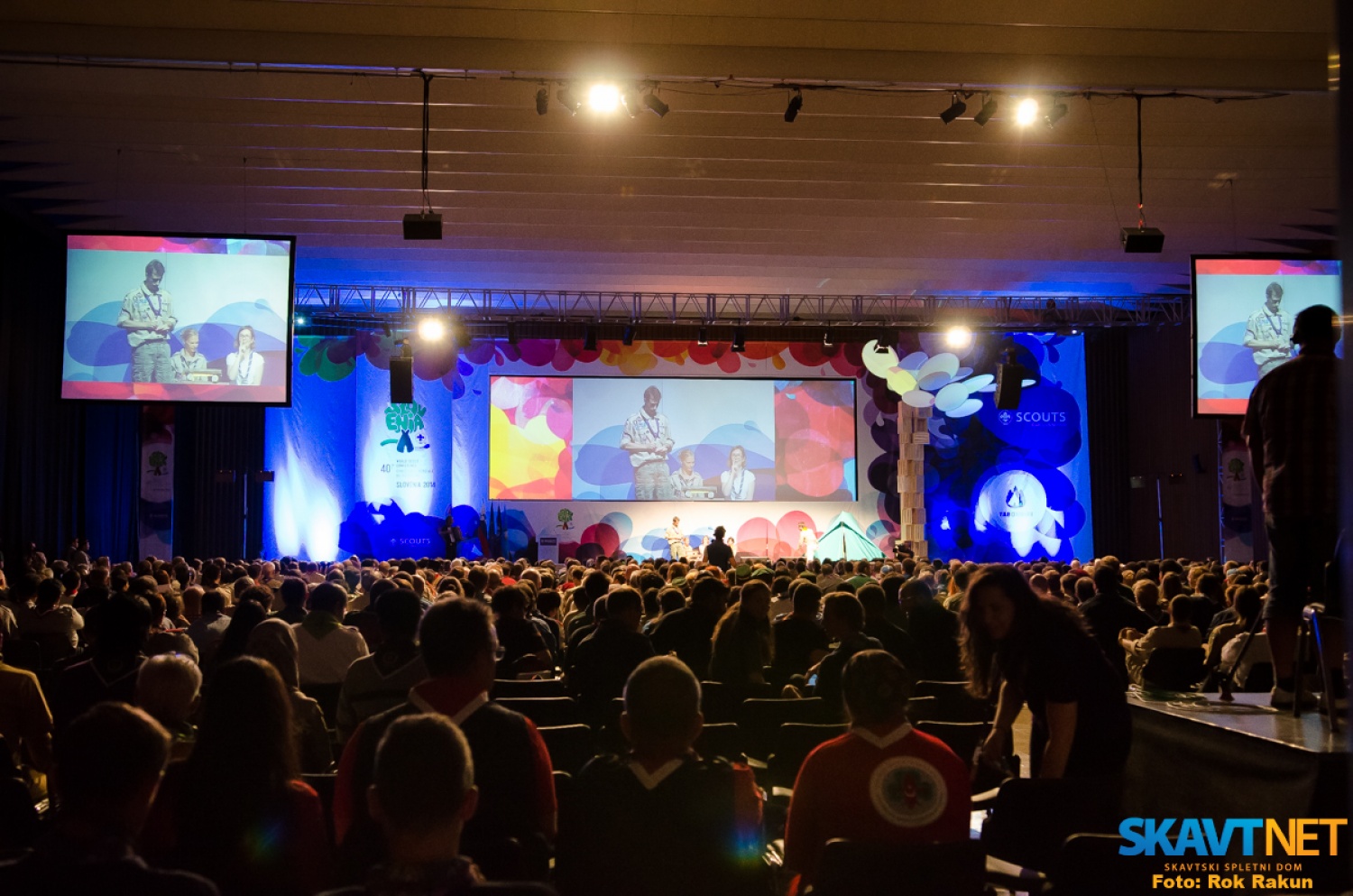 Otvoritvena slovesnost 40. Svetovne skavtske konference