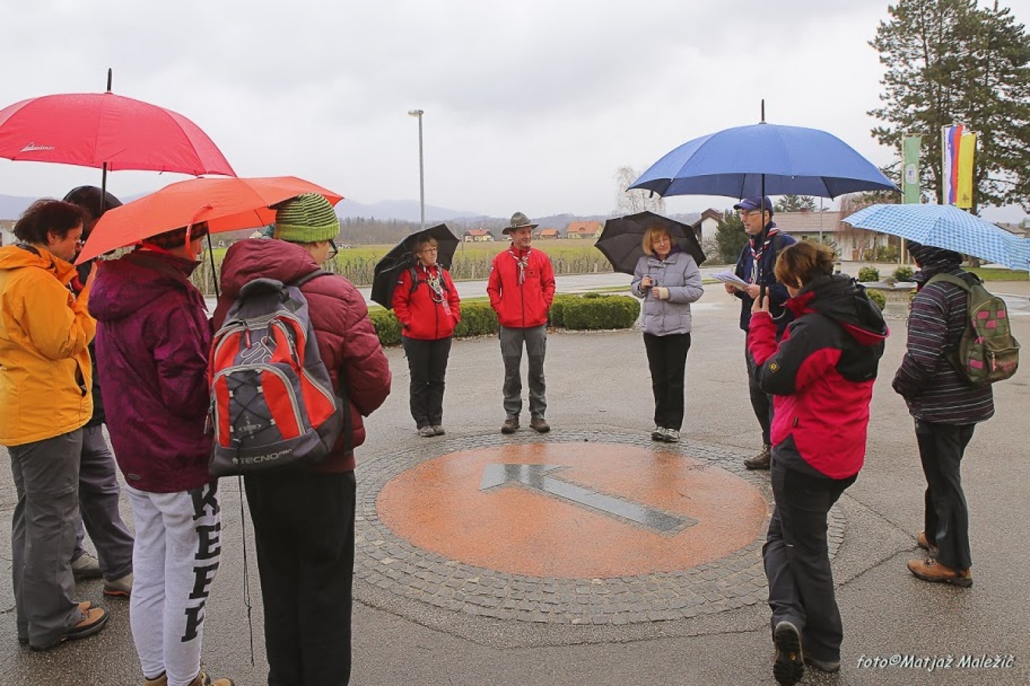 Krog pred orientacijo