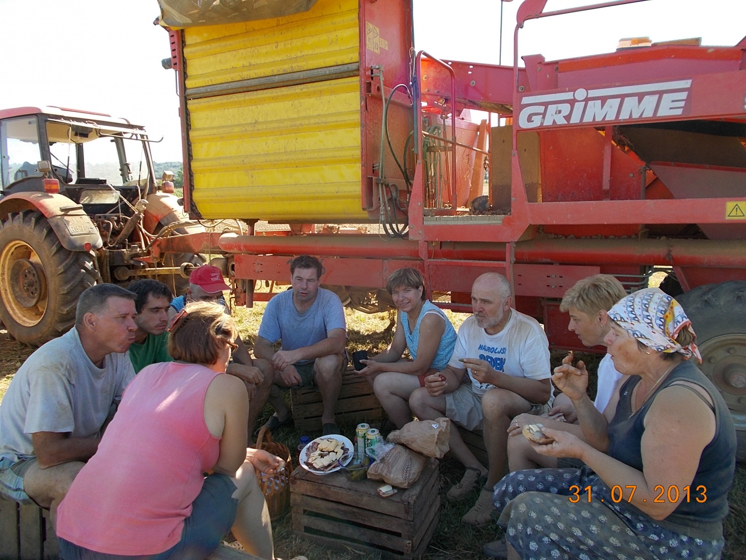 Krompirjeva akcija Grosupeljskih skavtov