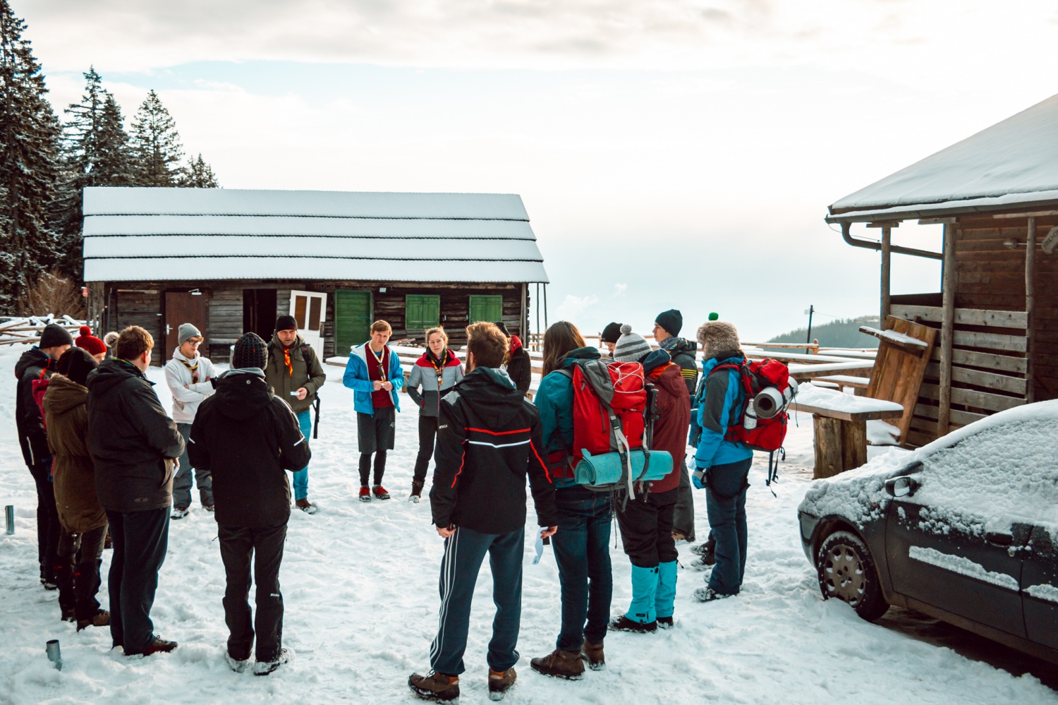 Beli jelen 2020: Komaj sem se jim skril!