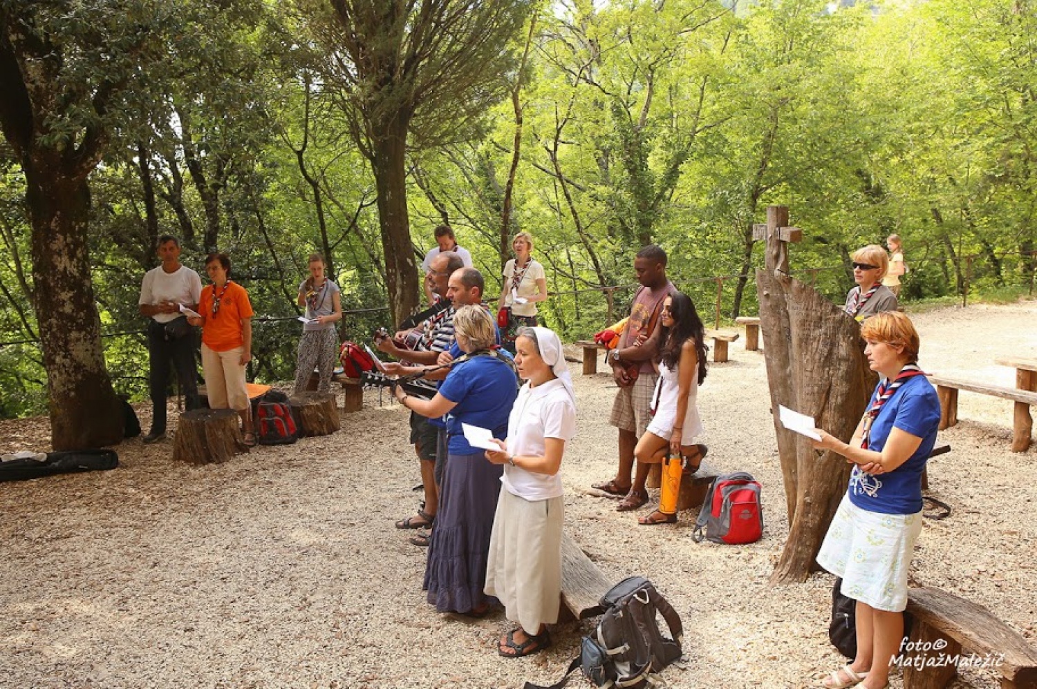 Sveta maša v naravi