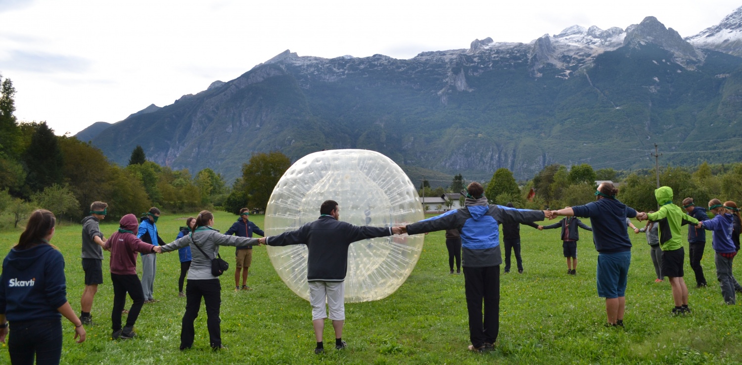 Nova dogodivščina! - Zorbing.