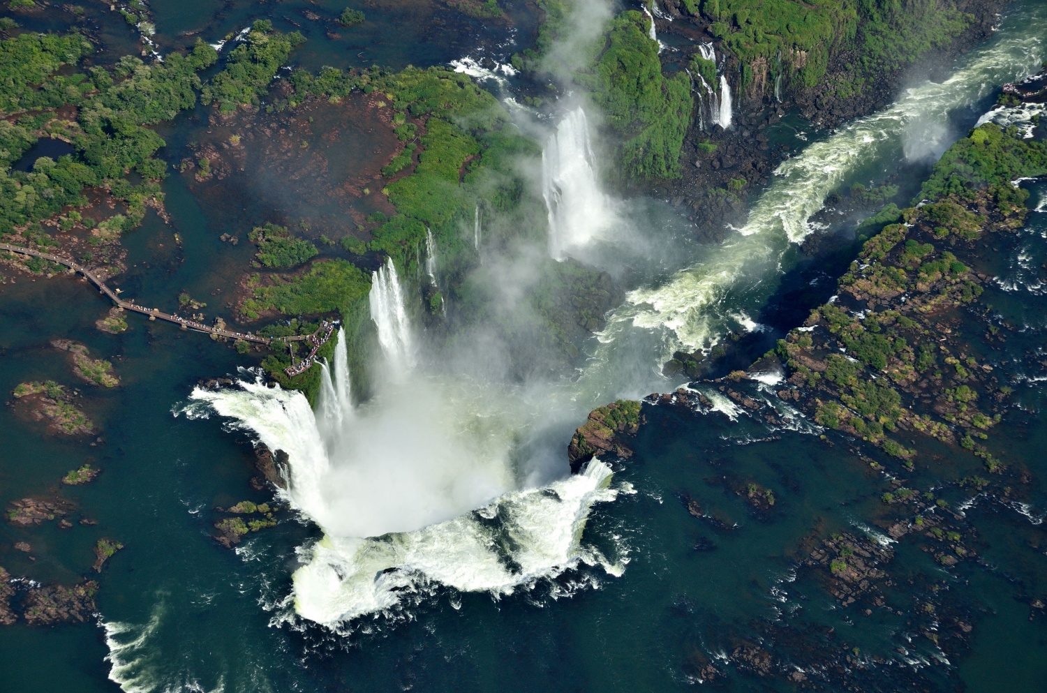 Iguasu slapovi med Brazilijo in Argenitino